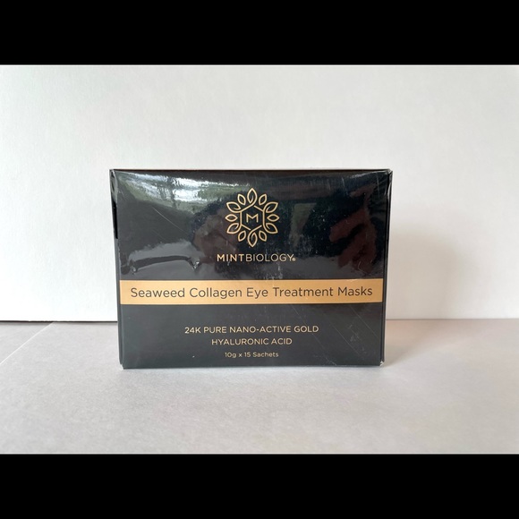 MINTBIOLOGY Skincare Nwt Mintbiology 24k Nano Gold Marine Collagen